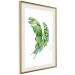 Poster Intertwined Leaves - watercolor composition with green foliage on white 136384 additionalThumb 11
