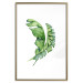 Poster Intertwined Leaves - watercolor composition with green foliage on white 136384 additionalThumb 19