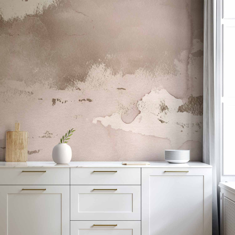 Wall Mural Fog in shades of pink - abstract with irregular concrete texture 143184 additionalImage 6