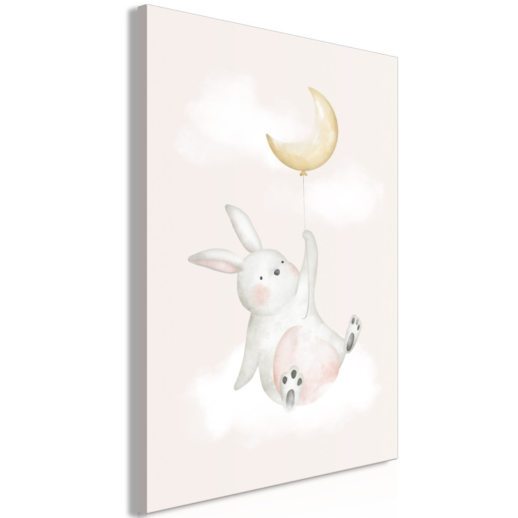 Canvas Bunny with Balloon (1-piece) Vertical - composition for children 143484 additionalImage 2