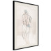 Wall Poster Standing in the Sun - Female Figure Drawn With Lines 146184 additionalThumb 15