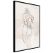 Wall Poster Standing in the Sun - Female Figure Drawn With Lines 146184 additionalThumb 5