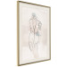 Wall Poster Standing in the Sun - Female Figure Drawn With Lines 146184 additionalThumb 9