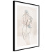 Wall Poster Standing in the Sun - Female Figure Drawn With Lines 146184 additionalThumb 7