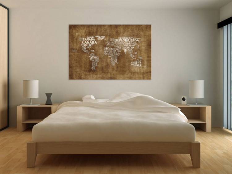 Canvas Art Print The lost map 55284 additionalImage 3