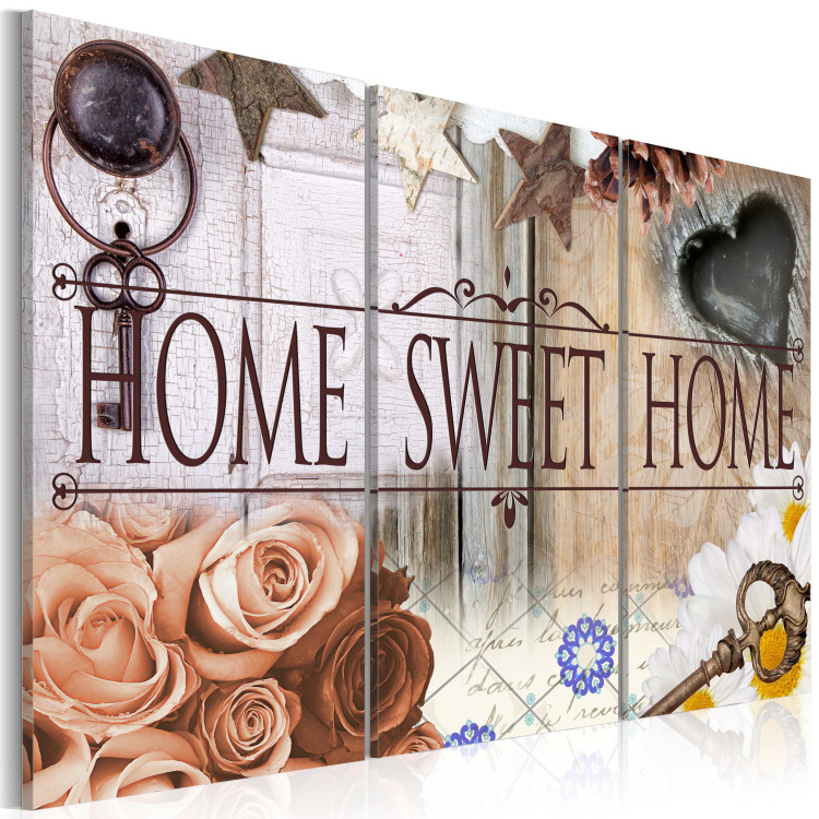 Canvas Print Home in vintage style 55484 additionalImage 2