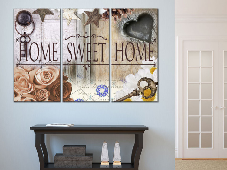 Canvas Print Home in vintage style 55484 additionalImage 3