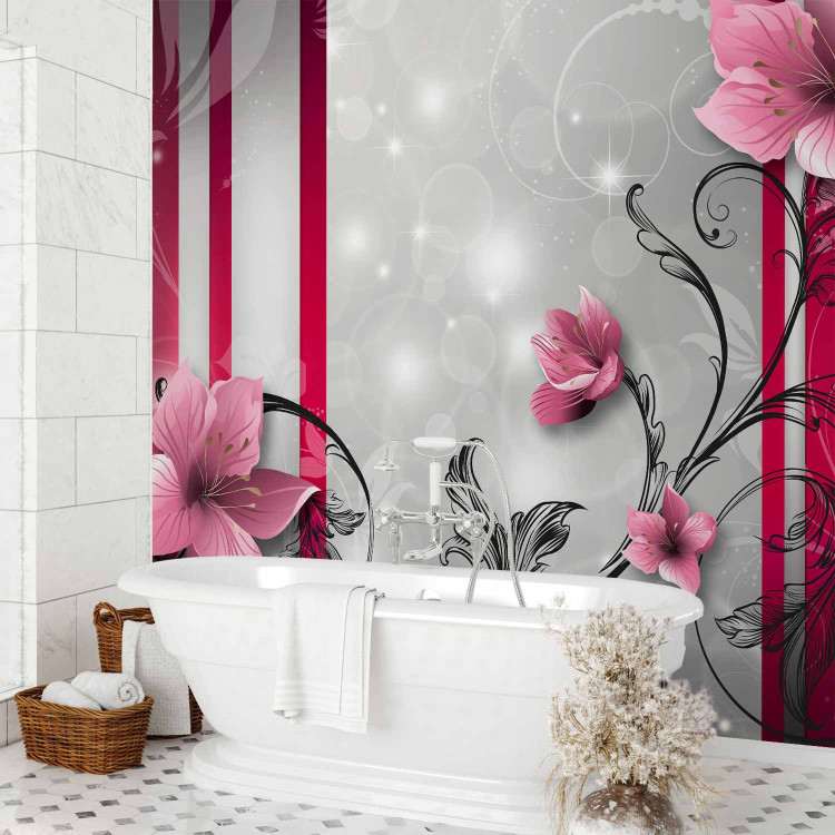 Wall Mural Pink buds 60784 additionalImage 8