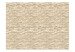 Photo Wallpaper Beige Elegance - Classic Background with Light Stone Texture Design 60984 additionalThumb 1