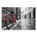 Canvas Art Print Vintage Red Bike 92084 additionalThumb 7