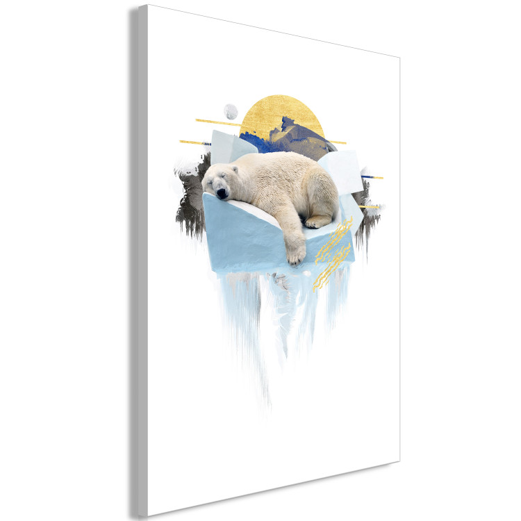 Canvas Print Polar Bear (1 Part) Vertical 116594 additionalImage 2
