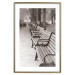 Poster Park Benches - autumnal scene straight from a park stroll in Paris 116694 additionalThumb 14