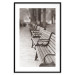 Poster Park Benches - autumnal scene straight from a park stroll in Paris 116694 additionalThumb 15