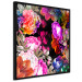 Wall Poster Summer Garden - colorful composition with peony flowers on a black background 117994 additionalThumb 10