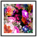 Wall Poster Summer Garden - colorful composition with peony flowers on a black background 117994 additionalThumb 15