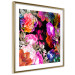 Wall Poster Summer Garden - colorful composition with peony flowers on a black background 117994 additionalThumb 8