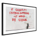 Poster Graffiti Quote - rat and red English texts in Banksy style 118694 additionalThumb 13