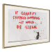 Poster Graffiti Quote - rat and red English texts in Banksy style 118694 additionalThumb 2