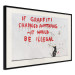 Poster Graffiti Quote - rat and red English texts in Banksy style 118694 additionalThumb 3