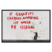 Poster Graffiti Quote - rat and red English texts in Banksy style 118694 additionalThumb 24