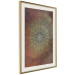 Poster Oriental Wheel - composition with a Mandala in shades of gold in a zen style 118794 additionalThumb 14
