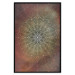 Poster Oriental Wheel - composition with a Mandala in shades of gold in a zen style 118794 additionalThumb 24