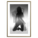 Poster Tempting Dance - black and white sensual composition with a woman's silhouette 121894 additionalThumb 15