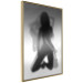 Poster Tempting Dance - black and white sensual composition with a woman's silhouette 121894 additionalThumb 11