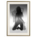 Poster Tempting Dance - black and white sensual composition with a woman's silhouette 121894 additionalThumb 19