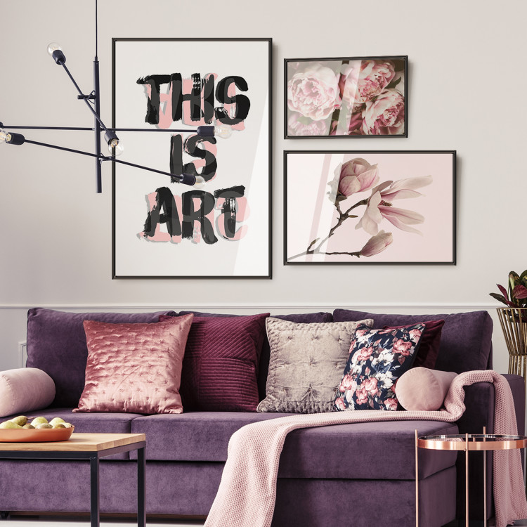 Wall art in set Flowers and Art 124894