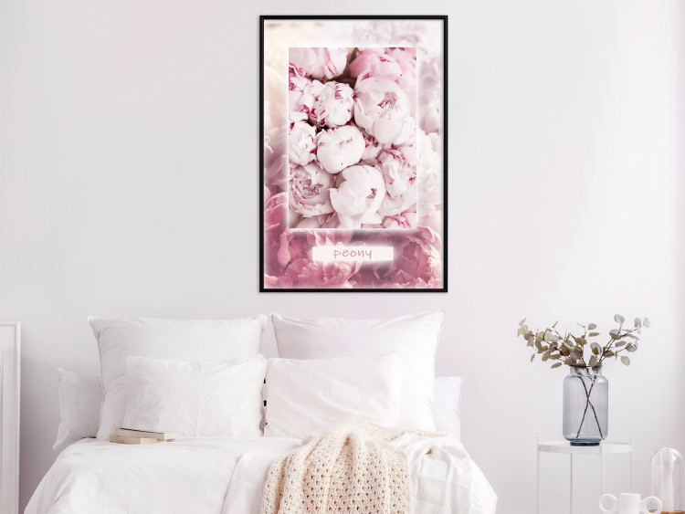 Poster Spring Delicacy - light pink flowers and English text 126194 additionalImage 5