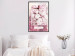 Poster Spring Delicacy - light pink flowers and English text 126194 additionalThumb 3