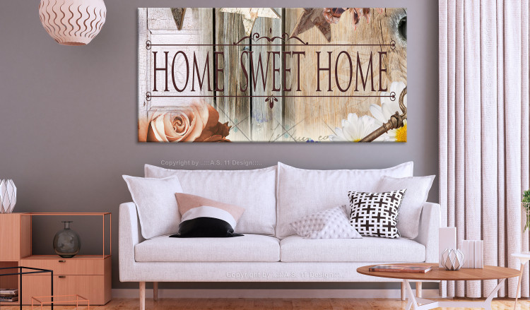 Large canvas print Keys to Sweet Home II [Large Format] 128694 additionalImage 6