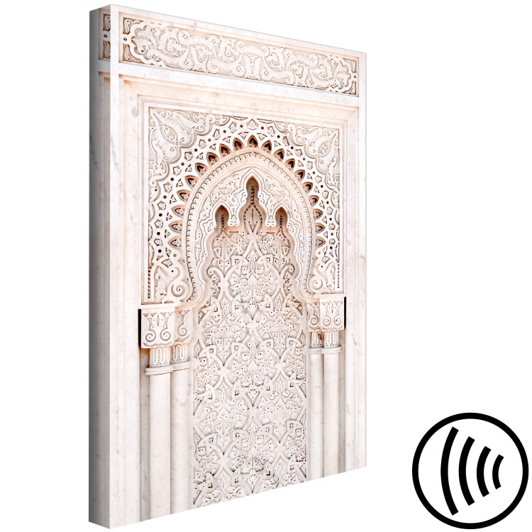 Canvas Lacy Glow (1-part) vertical - architecture of an Arabian city 129494 additionalImage 6