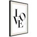 Poster Twisted Love - black English text on plain white background 129594 additionalThumb 2