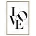 Poster Twisted Love - black English text on plain white background 129594 additionalThumb 17
