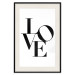 Poster Twisted Love - black English text on plain white background 129594 additionalThumb 19
