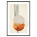 Wall Poster East Euphoria - circles and stripes on a beige background in an abstract motif 131794 additionalThumb 15