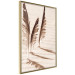 Wall Poster Shady Feathers - marine composition of feathers in sand in sepia colors 135294 additionalThumb 8