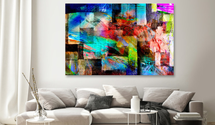 Large canvas print Abstract Maze [Large Format] 136394 additionalImage 5