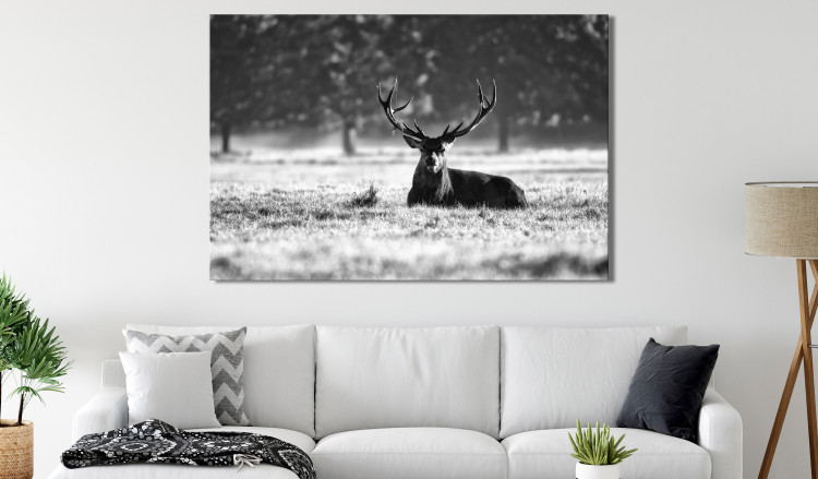 Large canvas print Lying Deer [Large Format] 137594 additionalImage 4