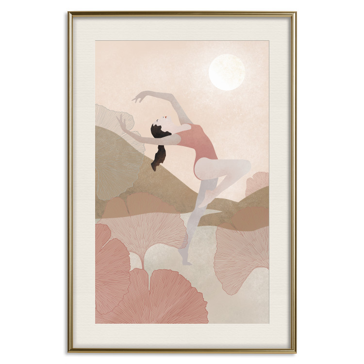 Wall Poster Dance of Joy - dancing ballerina among plants in sunlight 138894 additionalImage 23