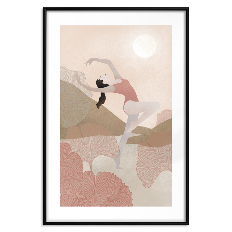 Wall Poster Dance of Joy - dancing ballerina among plants in sunlight 138894 additionalImage 22