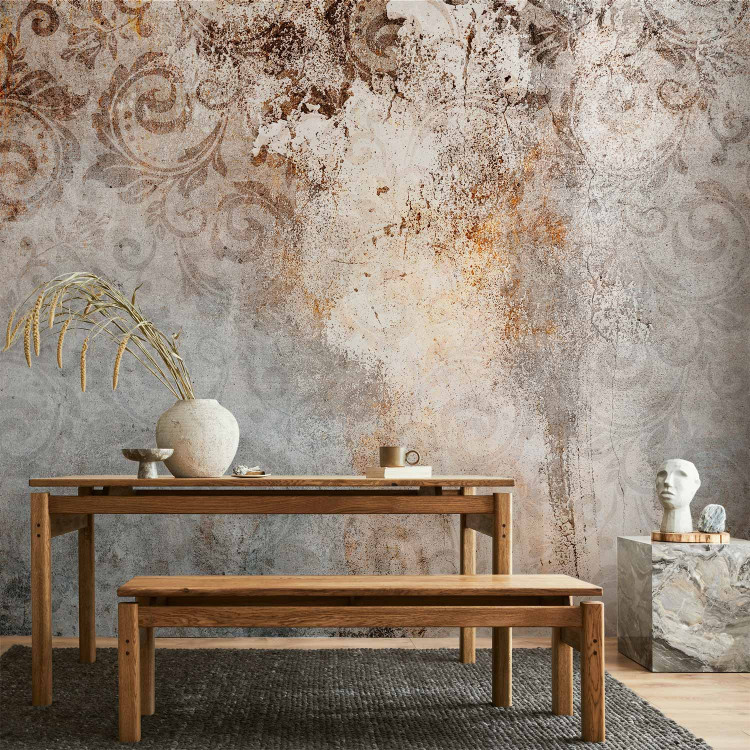 Photo Wallpaper Mixed composition - oriental patterned background with retro texture 142594 additionalImage 4