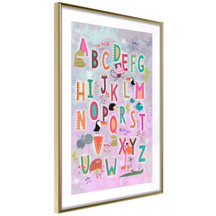 Poster Cheerful Alphabet [Poster] 143494 additionalImage 5