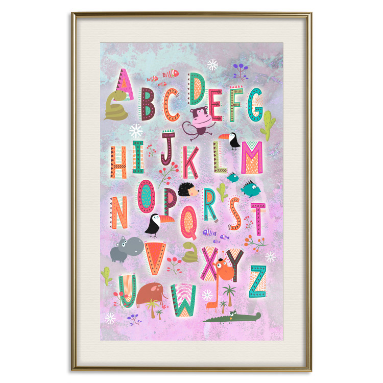 Poster Cheerful Alphabet [Poster] 143494 additionalImage 22