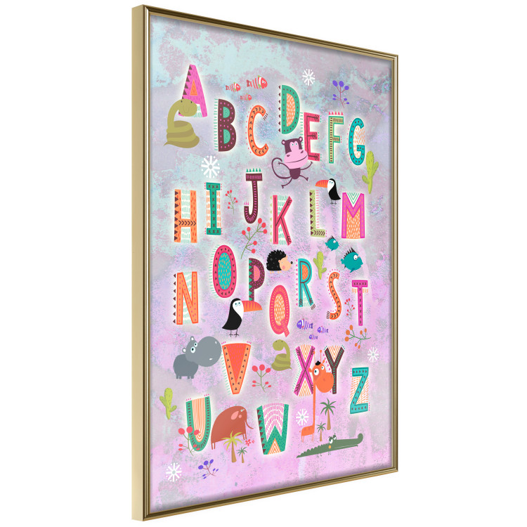 Poster Cheerful Alphabet [Poster] 143494 additionalImage 19