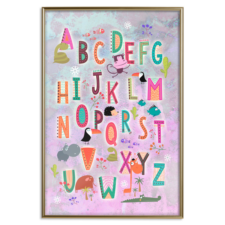Poster Cheerful Alphabet [Poster] 143494 additionalImage 13