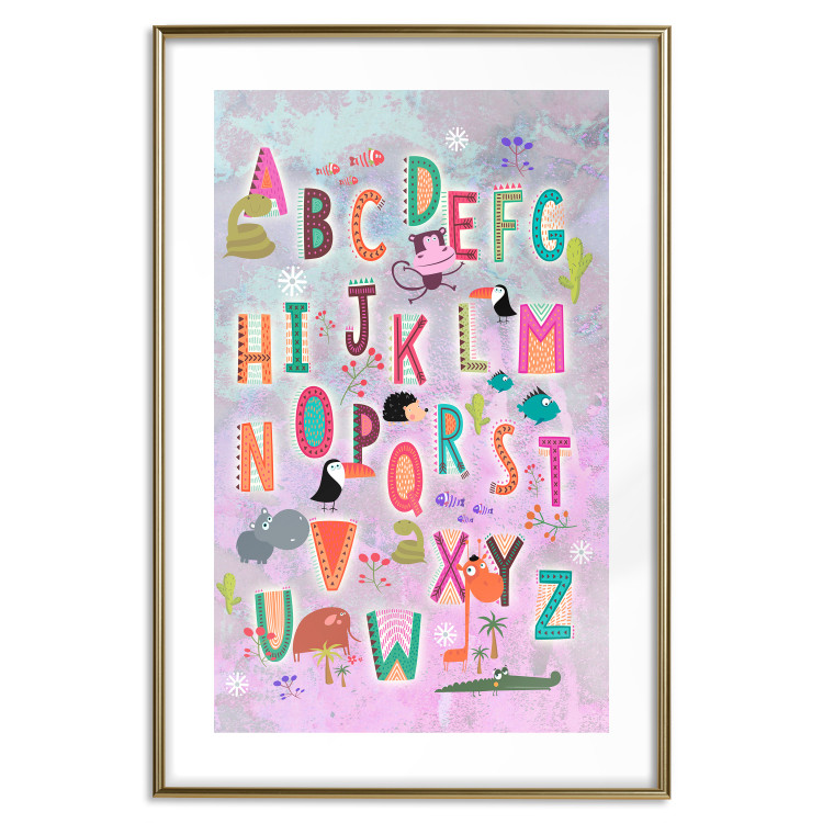 Poster Cheerful Alphabet [Poster] 143494 additionalImage 21