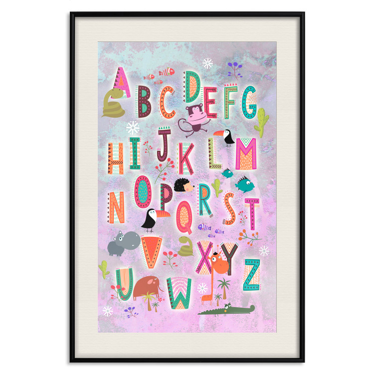 Poster Cheerful Alphabet [Poster] 143494 additionalImage 24